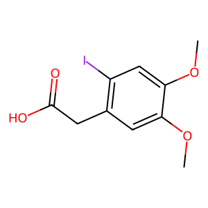 2-(2-碘-4,5-二甲氧基苯基)乙酸,2-(2-iodo-4,5-dimethoxyphenyl)acetic acid