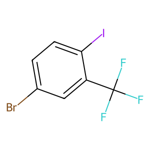 4-溴-1-碘-2-(三氟甲基)苯,4-bromo-1-iodo-2-(trifluoromethyl)benzene