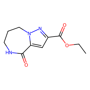 4-氧代-4H,5H,6H,7H,8H-吡唑并[1,5-a][1,4]二氮雜卓-2-羧酸乙酯,ethyl 4-oxo-4H,5H,6H,7H,8H-pyrazolo[1,5-a][1,4]diazepine-2-carboxylate