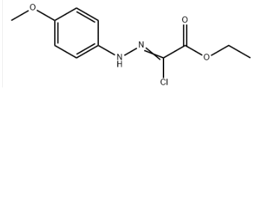 [(4-甲氧基苯基)肼基]氯乙酸乙酯,Ethyl 2-chloro-2-(2-(4-methoxyphenyl)hydrazono)acetate