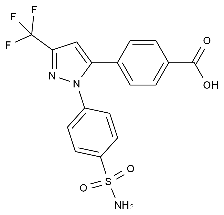 塞来昔布杂质3(塞来昔布羧酸),Celecoxib Impurity 3(Celecoxib Carboxylic Acid)