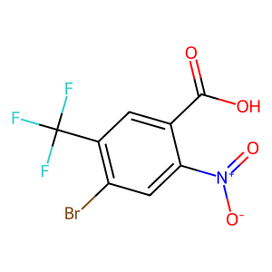 4-溴-2-硝基-5-(三氟甲基)苯甲酸,4-bromo-2-nitro-5-(trifluoromethyl)benzoic acid