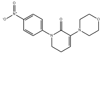 5,6-二氫-3-(4-嗎啉基)-1-(4-硝基苯基)-2(1H)-吡啶酮,3-Morpholino-1-(4-nitrophenyl)-5,6-dihydropyridin-2(1H)-one