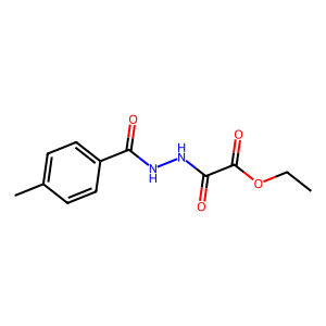 ethyl 2-[(4-methylphenyl)formohydrazido]-2-oxoacetate,ethyl 2-[(4-methylphenyl)formohydrazido]-2-oxoacetate