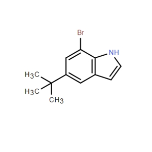 7-溴-5-(叔丁基)-1H-吲哚