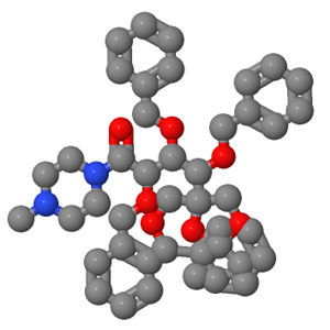 (2R,3S,4S)-2,3,4-三苄氧基-4-(4-((苄氧基)-甲基)-2,2-二甲基-1,3-二氧杂-4-基)-1-(4-甲基哌嗪-1-基)丁-1酮草酸盐,(2R,3S,4S)-2,3,4-tris(benzyloxy)-4-(4-((benzyloxy)methyl)-2,2-dimethyl-1,3-dioxolan-4-yl)-1-(4-methylpiperazin-1-yl)butan-1-one