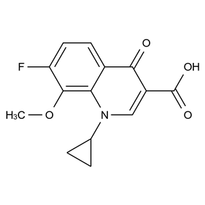 1-Cyclopropyl-7-fluoro-1,4-dihydro-8-methoxy-4-oxo-3-quinolinecarboxylic Acid