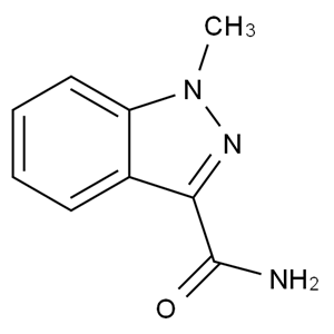 1-甲基-1H-吲唑-3-甲酰胺,1-methyl-1H-indazole-3-carboxamide