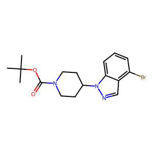 4-(4-溴-1H-吲唑-1-基)哌啶-1-羧酸叔丁酯