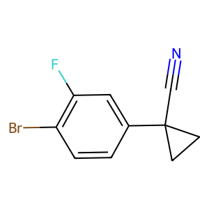 1-(4-溴-3-氟苯基)环丙烷-1-甲腈