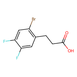 3-(2-溴-4,5-二氟苯基)丙酸