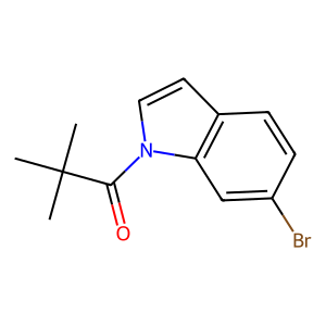 1-(6-溴-1H-吲哚-1-基)-2,2-二甲基-1-丙酮