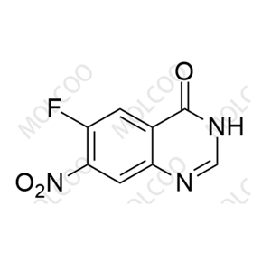 6-氟-7-硝基-4-羟基喹唑啉,6-fluoro-7-nitroquinazolin-4(3H)-one