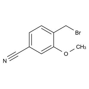 4-(溴甲基)-3-甲氧基苯甲腈,4-(Bromomethyl)-3-methoxybenzonitrile