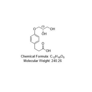 (S)-3-(4-(2,3-二羟基丙氧基)苯基)丙酸,(S)-3-(4-(2,3-dihydroxypropoxy)phenyl)propionic acid