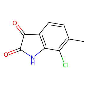 7-氯-6-甲基吲哚啉-2,3-二酮,7-chloro-6-methylindoline-2,3-dione