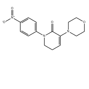 5,6-二氫-3-(4-嗎啉基)-1-(4-硝基苯基)-2(1H)-吡啶酮,3-Morpholino-1-(4-nitrophenyl)-5,6-dihydropyridin-2(1H)-one