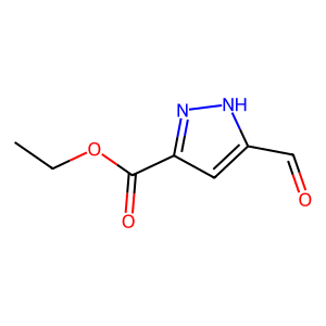 5-甲?；?1H-吡唑-3-羧酸乙酯,ethyl 5-formyl-1H-pyrazole-3-carboxylate