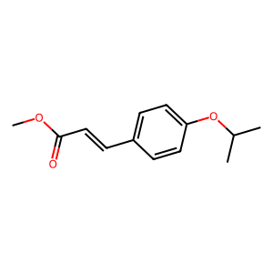 (2E)-3-(4-(丙-2-基氧基)苯基)丙-2-烯酸甲酯