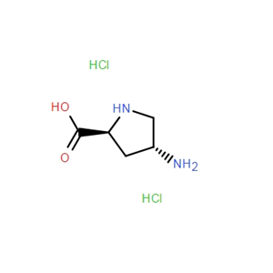 (2S,4R)-4-氨基-吡咯烷-2-羧酸雙鹽酸鹽,(2S,4R)-4-aminopyrrolidine-2-carboxylic acid dihydrochloride