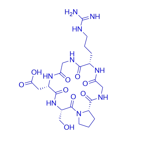 環(huán)六肽c(GRGDSP),Cyclo(-Gly-Arg-Gly-Asp-Ser-Pro)