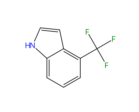 4-(三氟甲基)-1H-吲哚,4-(Trifluoromethyl)-1H-indole