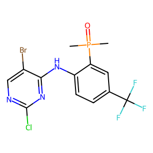 (2-((5-bromo-2-chloropyrimidin-4-yl)amino)-5-(trifluoromethyl)phenyl)dimethylphosphine oxide,(2-((5-bromo-2-chloropyrimidin-4-yl)amino)-5-(trifluoromethyl)phenyl)dimethylphosphine oxide