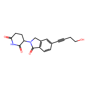 3-(5-(4-羥基丁-1-炔-1-基)-1-氧代異吲哚-2-基)哌啶-2,6-二酮,3-(5-(4-hydroxybut-1-yn-1-yl)-1-oxoisoindolin-2-yl)piperidine-2,6-dione