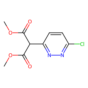 Propanedioic acid, 2-(6-chloro-3-pyridazinyl)-, 1,3-dimethyl ester,Propanedioic acid, 2-(6-chloro-3-pyridazinyl)-, 1,3-dimethyl ester