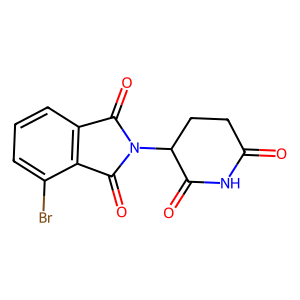 4-溴-2-(2,6-二氧代哌啶-3-基)-2,3-二氫-1H-異吲哚-1,3-二酮,4-bromo-2-(2,6-dioxopiperidin-3-yl)-2,3-dihydro-1H-isoindole-1,3-dione