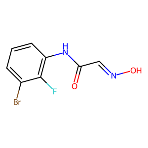 Acetamide, N-(3-bromo-2-fluorophenyl)-2-(hydroxyimino),Acetamide, N-(3-bromo-2-fluorophenyl)-2-(hydroxyimino)