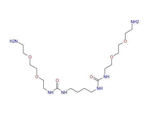 1,1'-(丁烷-1,4-二基)雙(3-(2-(2-(2-氨基乙氧基)乙氧基)乙基)脲)二鹽酸鹽,1,1'-(butane-1,4-diyl)bis(3-(2-(2-(2-aminoethoxy)ethoxy)ethyl)urea) dihydrochloride