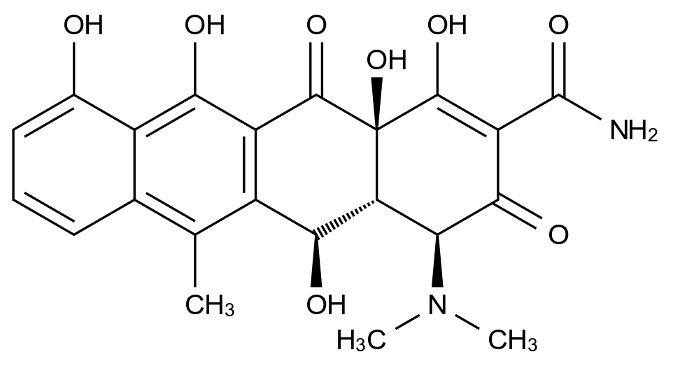 土霉素EP杂质F(脱水土霉素),Oxytetracycline EP impurity F(Anhydrooxytetracycline)