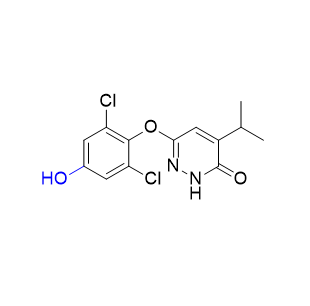 瑞司美替罗杂质05,6-(2,6-dichloro-4-hydroxyphenoxy)-4-isopropylpyridazin-3(2H)-one