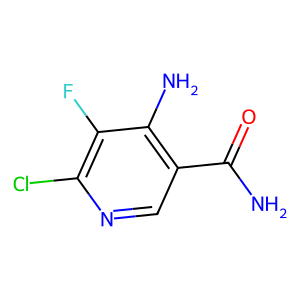 4-氨基-6-氯-5-氟煙酰胺,4-amino-6-chloro-5-fluoronicotinamide