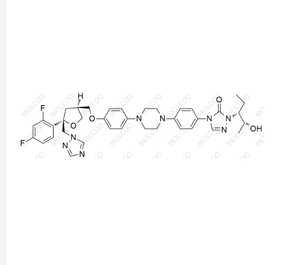 泊沙康唑?qū)τ钞悩?gòu)體,ent-posaconazole