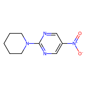 5-硝基-2-(哌啶-1-基)嘧啶,5-nitro-2-(piperidin-1-yl)pyrimidine