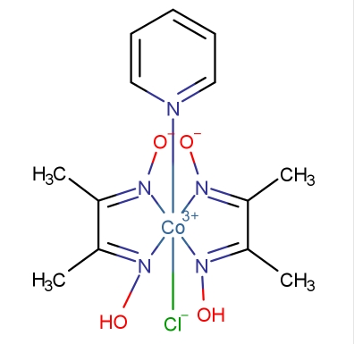 (吡啶)二(丁二酮肟)氯化鈷,Bis(dimethylglyoximato)(pyridine) cobalt(III) chloride