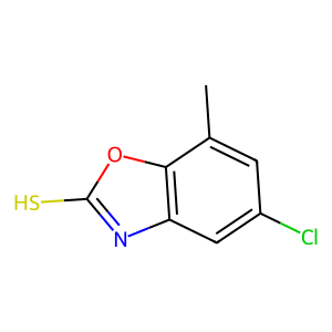 5-氯-7-甲基苯并[d]惡唑-2-硫醇,5-chloro-7-methylbenzo[d]oxazole-2-thiol