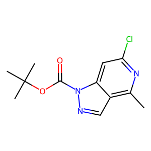 6-氯-4-甲基-1H-吡唑并[4,3-c]吡啶-1-羧酸叔丁酯,tert-butyl 6-chloro-4-methyl-1H-pyrazolo[4,3-c]pyridine-1-carboxylate