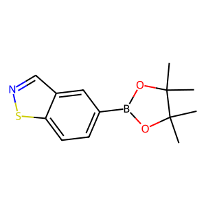 5-(4,4,5,5-四甲基-1,3,2-二氧杂硼烷-2-基)苯并[d]异噻唑,5-(4,4,5,5-tetramethyl-1,3,2-dioxaborolan-2-yl)benzo[d]isothiazole