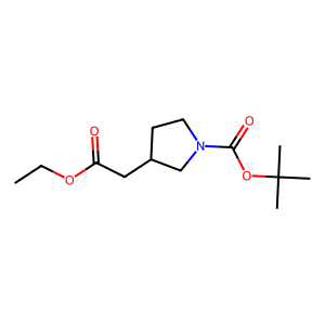 3-(2-乙氧基-2-氧代乙基)吡咯烷-1-羧酸叔丁酯,tert-butyl 3-(2-ethoxy-2-oxoethyl)pyrrolidine-1-carboxylate