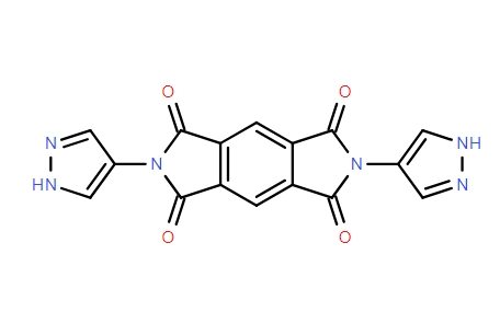 Benzo[1,2-c:4,5-c']dipyrrole-1,3,5,7(2H,6H)-tetrone, 2,6-di-1H-pyrazol-4-yl-,Benzo[1,2-c:4,5-c']dipyrrole-1,3,5,7(2H,6H)-tetrone, 2,6-di-1H-pyrazol-4-yl-