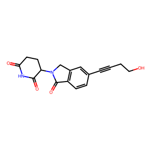 3-(5-(4-羥基丁-1-炔-1-基)-1-氧代異吲哚-2-基)哌啶-2,6-二酮