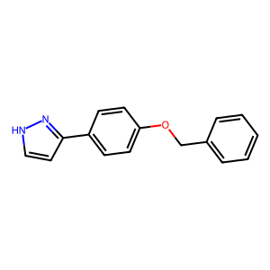 3-(4-(benzyloxy)phenyl)-1H-pyrazole,3-(4-(benzyloxy)phenyl)-1H-pyrazole