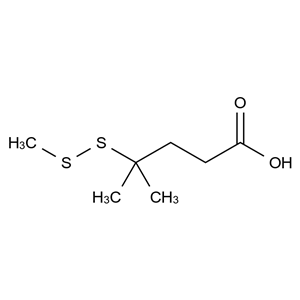 4-甲基-4-（甲基二硫烷基）戊酸,4-Methyl-4-(methyldisulfanyl)pentanoic acid