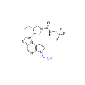 烏帕替尼雜質(zhì)32,(3S,4R)-3-ethyl-4-(3-(hydroxymethyl)-3H-imidazo[1,2-a]pyrrolo[2,3-e]pyrazin-8-yl)-N-(2,2,2-trifluoroethyl)pyrrolidine-1-carboxamide