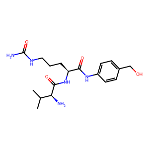 (2S)-2-[(2S)-2-氨基-3-甲基丁酰胺基]-5-(氨基甲酰氨基)-N-(4-(羥甲基)苯基)戊酰胺