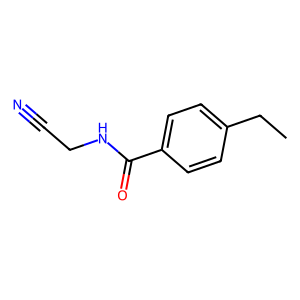 N-(氰甲基)-4-乙基苯甲酰胺,N-(cyanomethyl)-4-ethylbenzamide