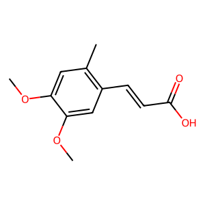 (2E)-3-(4,5-二甲氧基-2-甲基苯基)丙-2-烯酸